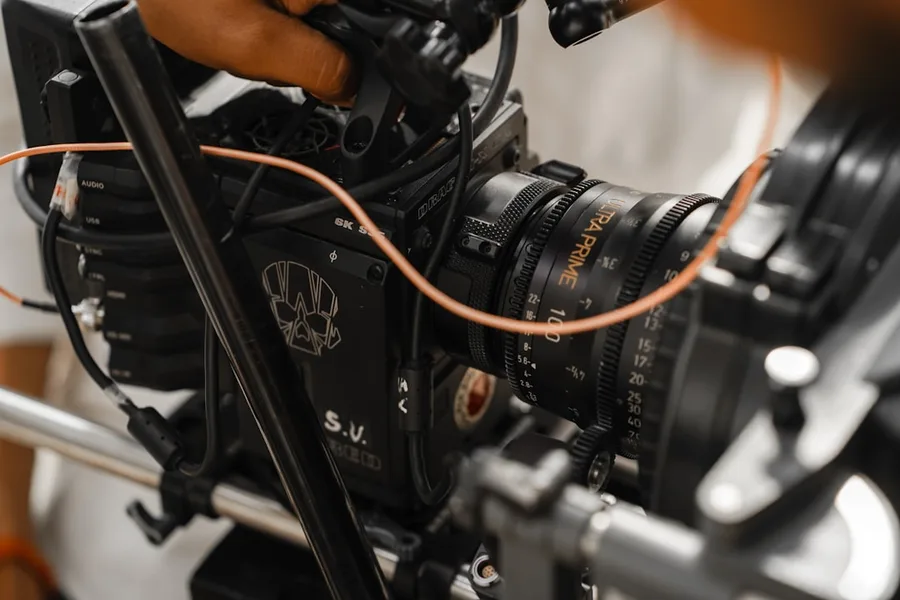 Professional camera and video production equipment